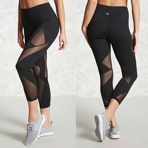 Active mesh leggings